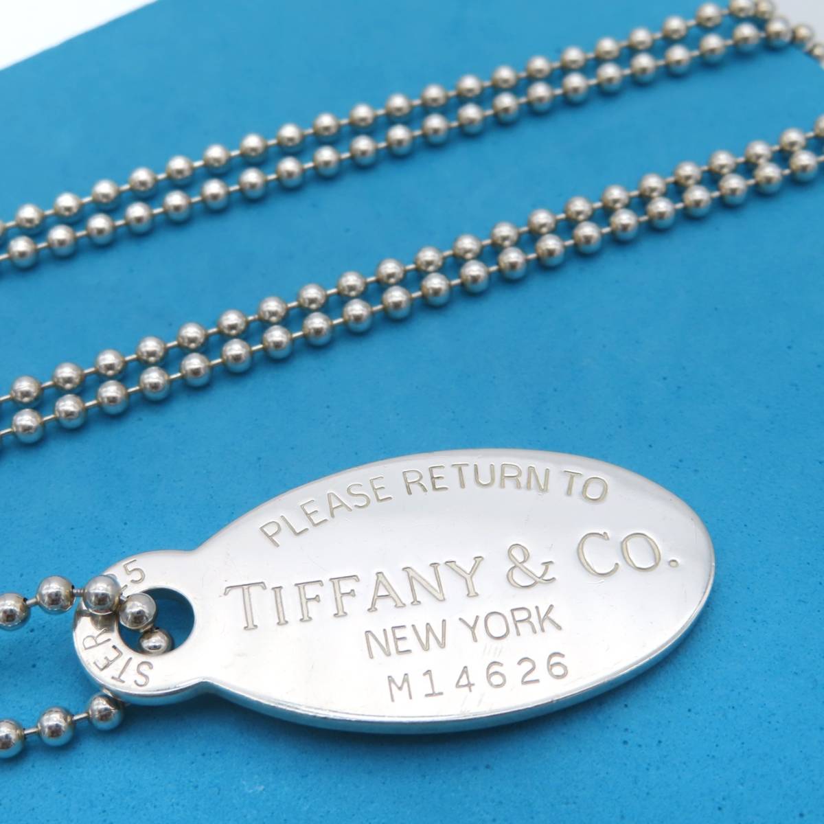 極希少 美品 Tiffany&Co ティファニー ラージ ビーズ ハート キー