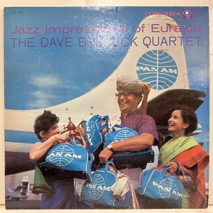 ●即決LP Dave Brubeck / Jazz Impressions of Eurasia Cl1251 j36485 米オリジナル、Dg Mono 6eye デイヴ・ブルーベック