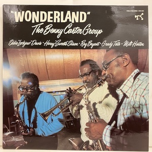 ●即決LP Benny Carter / Wonderland 2310-922 ej3187 独盤86年プレス ベニー・カーター