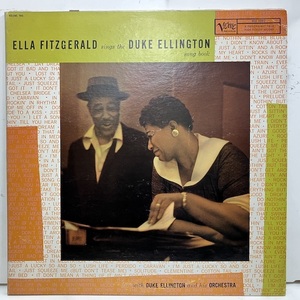 ●即決VOCAL LP Ella Fitzgerald / sings the Duke Ellington Song Book Mgv4009-2 j36529 米オリジ Vinc/T Dg Mono 2lp 