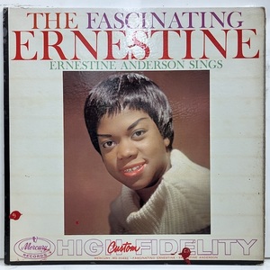 ●即決VOCAL LP Ernestine Anderson / Fascinating Ernestine mg20492 jv4281 米オリジナル、黒銀Dg Mono アーネスティン・アンダーソン