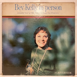 ●即決VOCAL LP Bev Kelly / in Person rlp345 jv4284 米オリジナル、青銀Bgpinc大Dg Mono ベヴ・ケリー