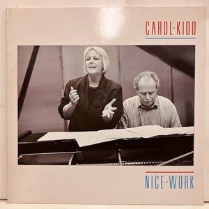 ●即決VOCAL LP Carol Kidd / Nice Work akh006 jv4321 英オリジナル キャロル・キッド