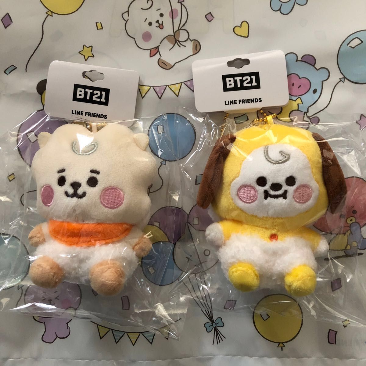 BT21 BTS UNIVERSE_CHIMMY マスコット ぬいぐるみ-