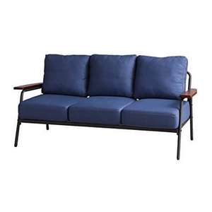 Basquiat 3 seater . sofa Denim type 131001_DNM_BL Denim blue 