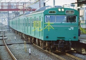 ☆90～00年代鉄道10jpgCD[103系常磐線快速(北千住駅その1)]☆