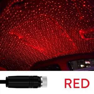 ユニバーサル　usb LEDスタープロジェクター　ネオン　雰囲気　ランプ　車　屋根　インテリアライト　自動装飾　夜　ランプ　A2750