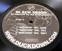 M126304▲US盤 Blackmoon/WORLDWIND 12インチレコード ブラックムーン/Buckshot/DJ Evil Dee/5ft_画像3