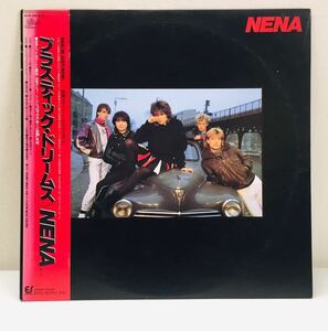 TA29212 帯付 NENA/PLASTIC DREAMS LPレコード ニーナ/プラスティック・ドリームス