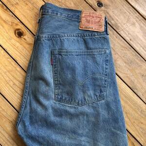 USA古着 Levis リーバイス 501ZXX デニムパンツ メンズ W34 L32 ストレート 復刻 日本製 タロンジップ Bige アメカジ ジーンズ P0760