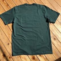 新品 carhartt カーハート Tシャツ ポケットTシャツ 半袖 メンズ Lサイズ グリーン original fit 刺繍 アメカジ タグ付き未使用品 T1813_画像3