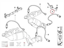 BMW E60 E61 E83 X3 E85 Z4 ラムダセンサー(O2センサー) 525i 530i 2.2i 2.5i 3.0i 11787513963_画像2