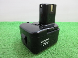 ジャンク品扱い【 HiKOKI / ハイコーキ 】 BCC1215 ニカドバッテリー 蓄電池 12V