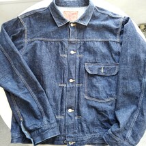 幻のTバックを！TCBジーンズ 20's Jacket 44 12.5ライトオンス USED T-Back ティーバック ジージャン デニムジャケット_画像1