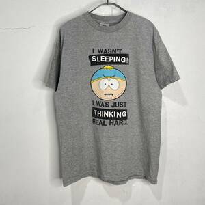 送料無料☆SOUTH PARK☆サウスパーク☆キャラクタープリントTシャツ☆グレー☆L