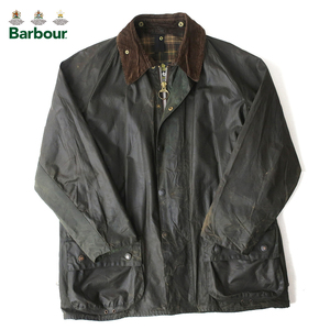 98年 イングランド製 Barbour A150 BEAUFORT オイルドジャケット　オリーブ C42　ビューフォート