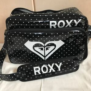 Roxy エナメルバッグ ショルダーバッグ