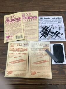 ★送料無料★MAGNE-MATIC★COUPLERS★UNCOUPLERS★HOゲージ★鉄道模型★パーツ★ジャンク★