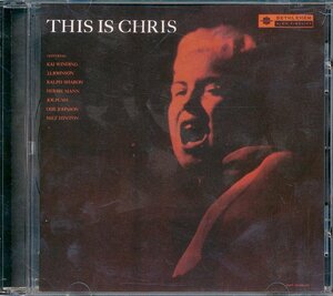 ジャズ輸入盤┃クリス・コナー│Chris Connor┃ジス・イズ・クリス│This Is Chris┃ＳＯＬＩＤCDSOL-17│3012.12年┃管理6827