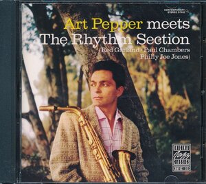 ジャズ┃アート・ペッパー│Art Pepper┃Meets the Rhythm Section│┃ＯＪＣJOCCD-338│-年┃管理6986