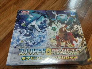 新品未開封 ポケモンカードゲーム ジムセット スノーハザード＆クレイバースト ナンジャモセット ポケカ スカーレット＆バイオレット