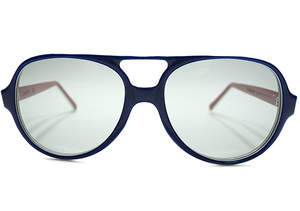 シンボリック星条旗配色 1960s-1970sAOアメリカンオプティカルAVIATORサングラス日本製GRAYガラスレンズ入眼鏡A4880ビンテージアビエーター
