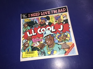 7inch/レコード/貴重国内盤/07SP1055●LL Cool J / I Need Love、I'm Bad