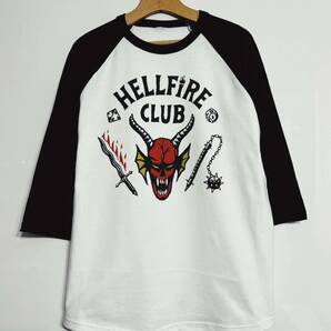 M HELLFIRE CLUB ストレンジャーシングス ヘルファイア Tシャツの画像1