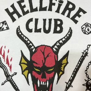 M HELLFIRE CLUB ストレンジャーシングス ヘルファイア Tシャツの画像4