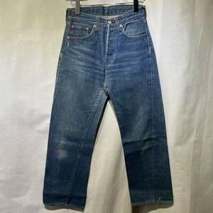 【W27L29】70s Levi’s 501 66後期 デニムパンツ 赤耳 ヴィンテージ 釦裏6 黒カン オリジナル 60s 80s