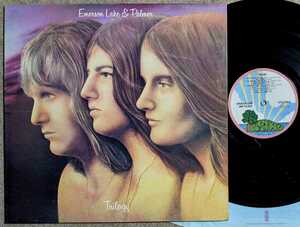 Emerson.Lake & Palmer-Trilogy★英Island Orig.ピンク・リム美品/マト２