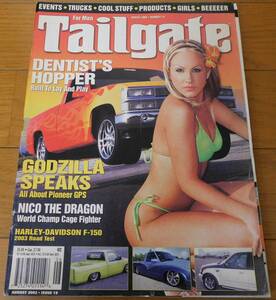 ■Tailgate■海外雑誌■2003年8月■No.19■トラッキン■ミニトラック■ハイラックス■タコマ■D22■D21■B2200■FORD■CHEVY■DODGE■