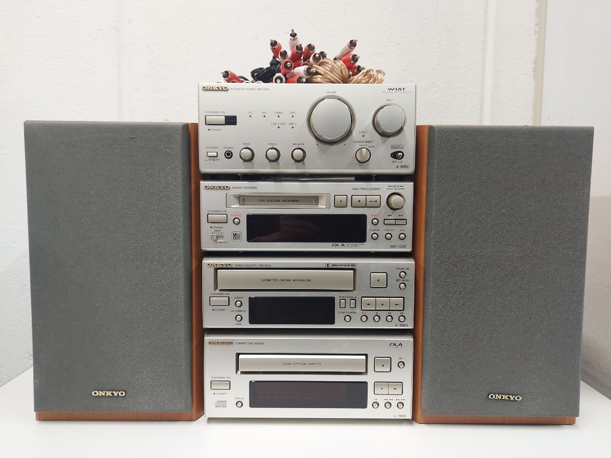 ヤフオク! -「onkyo コンポ カセット」(システムコンポ) (オーディオ