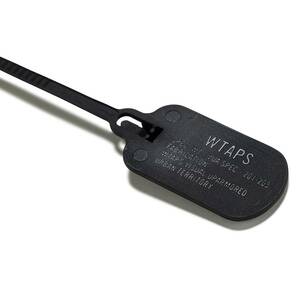 新品/即日発送/国内正規 23SS WTAPS DOG TAG / TIE WRAP / NYLON. FABRICATION ブラック 黒 10本入り