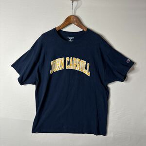 ■送料無料■Over Size【XL】■90年代後半〜00年代前半( Champion /チャンピオン)ビンテージプリントTシャツ　当たりシミあり