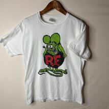 ネコポス送料最安値210円■RAT FINK（ラットフィンク） 2002年モデル Gildan(Ultra Cotton) Mサイズ　ビンテージ_画像2