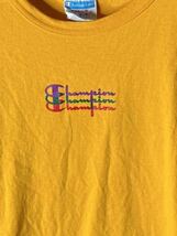 ■送料無料■ M Size( Champion /チャンピオン)プリントTシャツ 90年代後期　 ビンテージ　半袖Tシャツ ロゴTシャツ_画像4