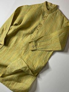 【オーバーサイズ】グランパシャツ/モスクシャツ■80年代~90年代頃■極上コンディション　希少