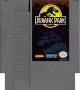 ★送料無料★北米版★ ファミコン ジュラシックパーク Jurassic Park NES