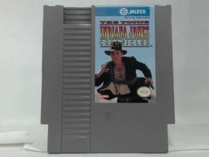 海外限定版 海外版 ファミコン ヤング・インディ・ジョーンズ YOUNG INDIANA JONES CHRONICLES NES