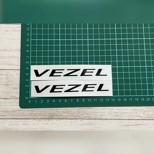 VEZEL　ドアハンドル　ステッカー　ブラック（　ホンダ　ヴェゼル ベゼル　）　送料無料