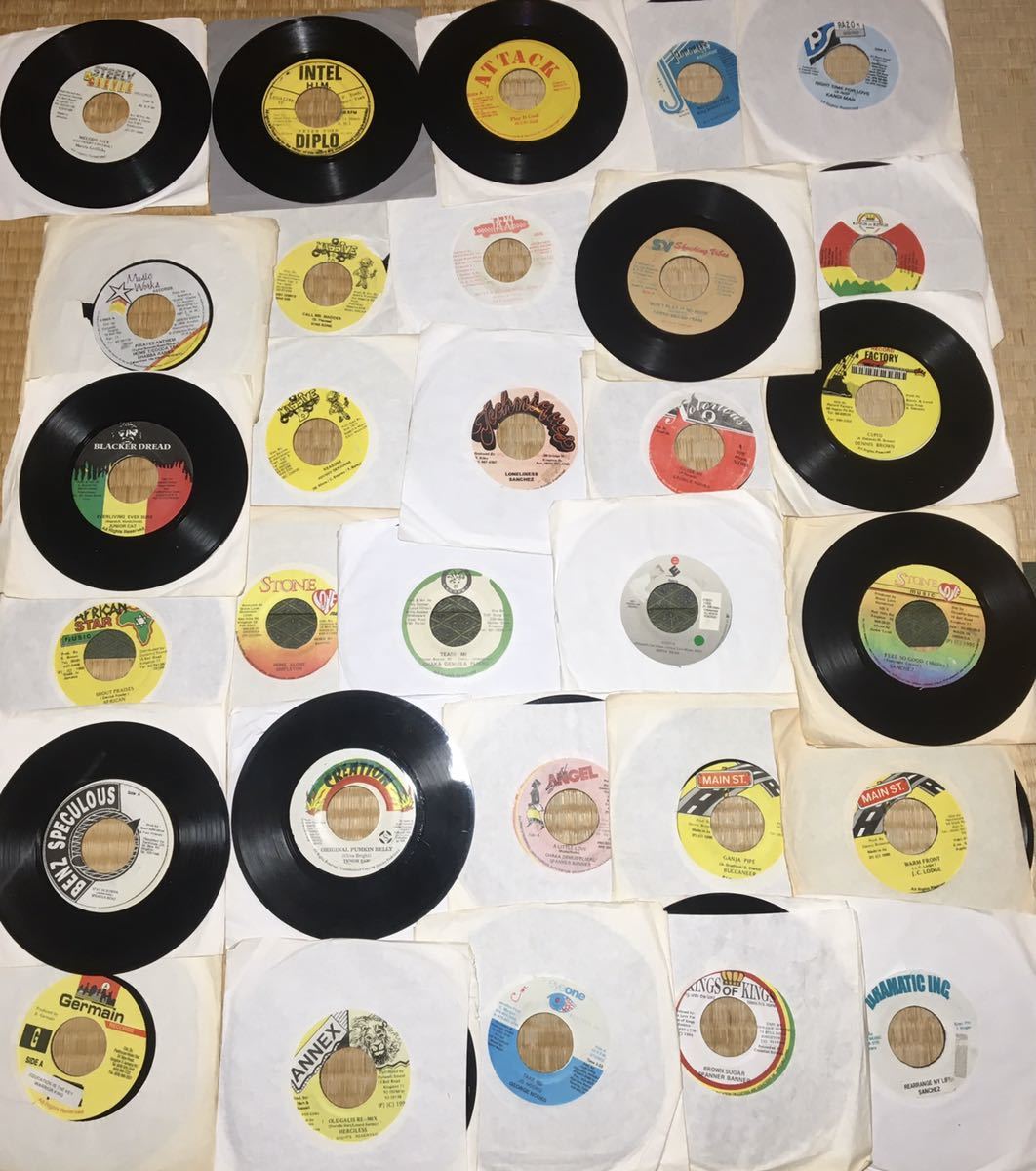 WEB限定 レゲエレコード 7インチレコード レゲエ 7inch - まとめ売り