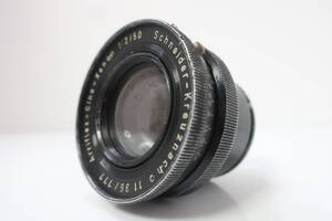 * rare * Schneider Kreuznach Arriflex cine Xenon 50mm F2 Schneider a reflex #2305