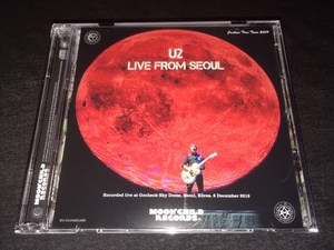 Moon Child ★ U2 -「Live From Seoul」 超高音質IEMサウンドボード完全収録！プレス2CD