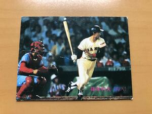 カルビープロ野球カード 1983年 篠塚利夫(巨人) No.383