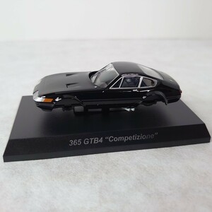 【 希少品 】「 フェラーリ 365 GTB4 “ competizione ” 」 ミニカー ブラック 1/64 kyosho 京商 新品・未組立 コレクター必見