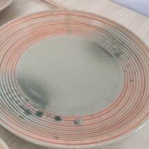 4882 三洋陶器 うずまき 料理揃 器 和食器_画像3