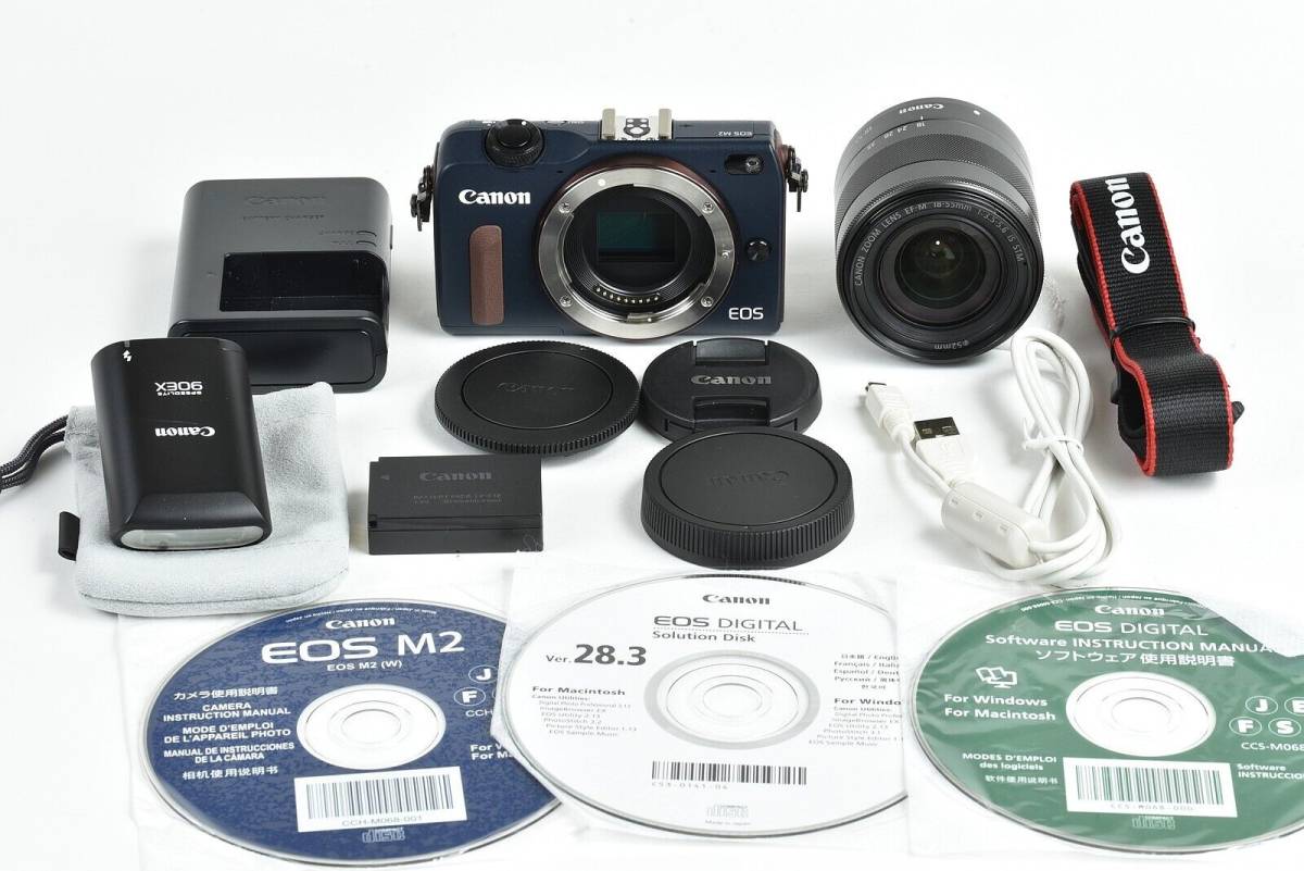 CANON EOS M2 EF-M18-55 IS STM レンズキット オークション比較 - 価格.com