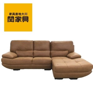  couch sofa 3 seater . stylish high class leather Tec s Vintage american Camel sofa three seater .