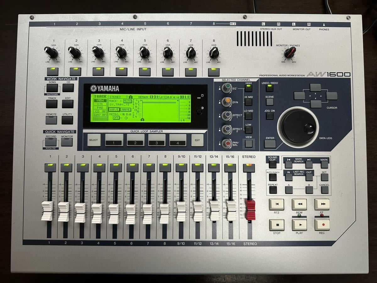 ヤフオク! -「yamaha aw1600」(マルチトラックレコーダー